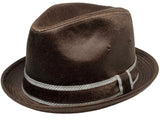 Vintage Basiquenti Stingy Up Brim Fedora